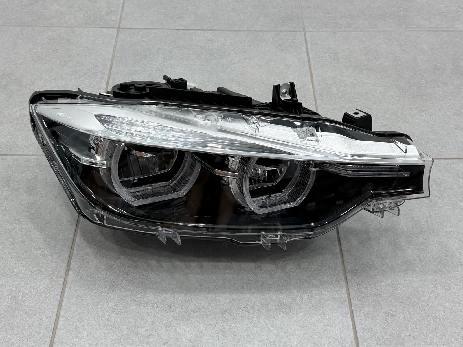 Фара права Full LED BLACK для BMW 3 series F30 F31 2015-2018 БЕЗ БЛОКІВ 2