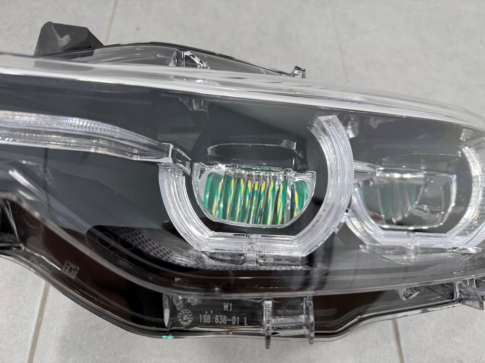 Фара ліва Full LED BLACK для BMW 3 series F30 F31 2015-2018 БЕЗ БЛОКІВ 4