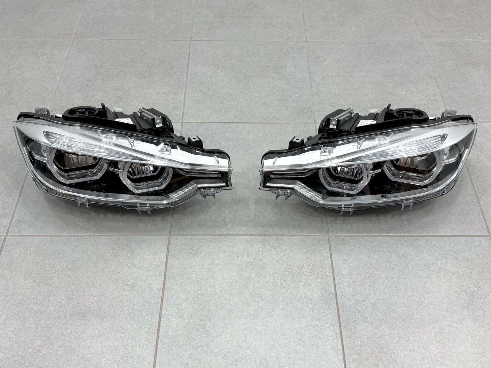 Фари FULL LED LCI для BMW 3 series F30 F31 2012-2018 КСЕНОН В ЛЕД ПІД БЛОК 2