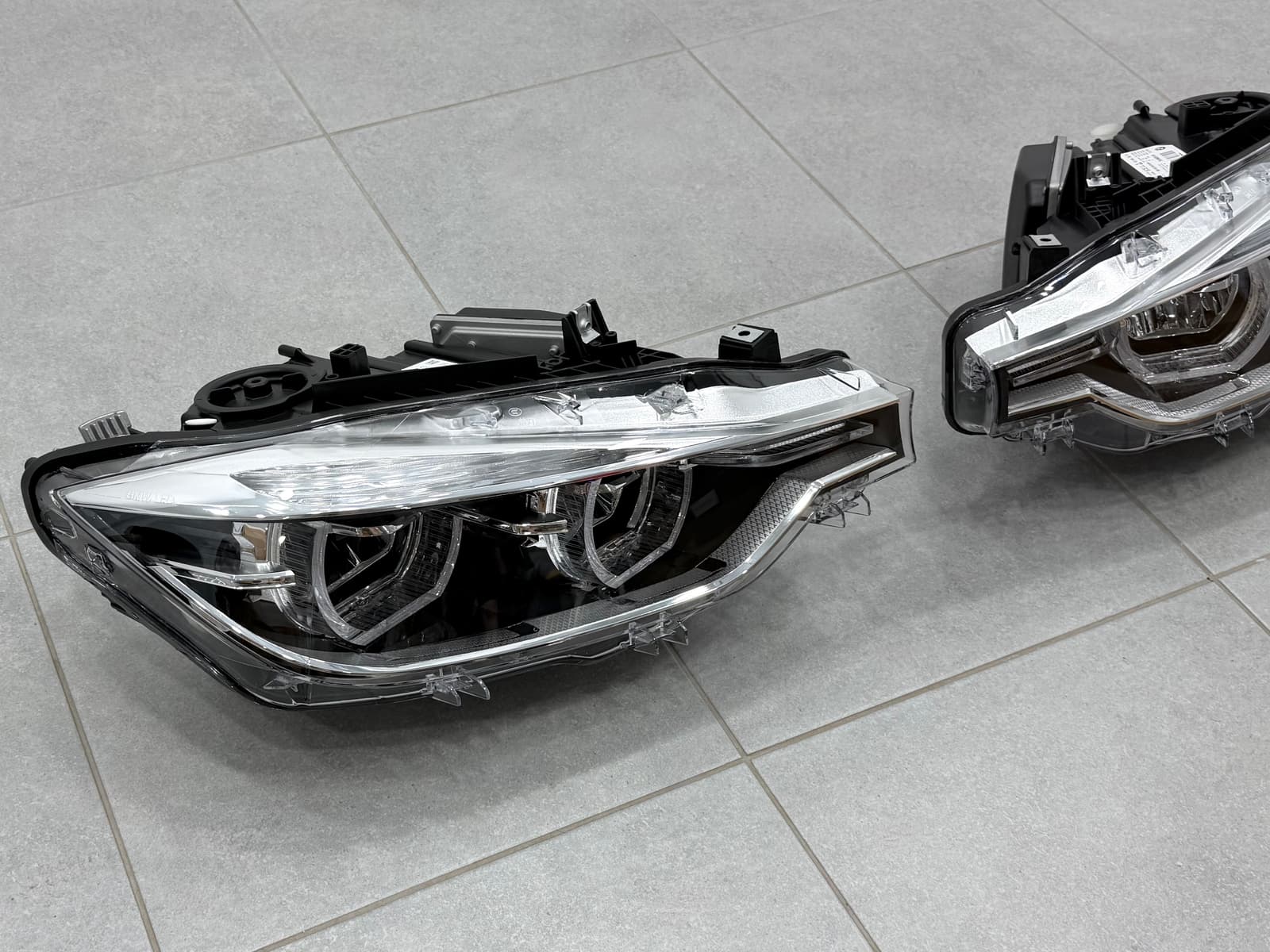 Фари FULL LED LCI для BMW 3 series F30 F31 2012-2018 ГАЛОГЕН В ЛЕД 3