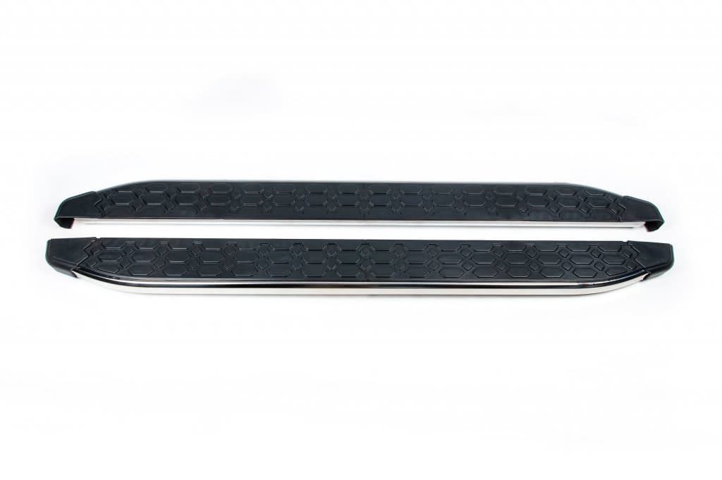 Бокові пороги Black Line (2 шт., Алюміній) Довжина 213 см