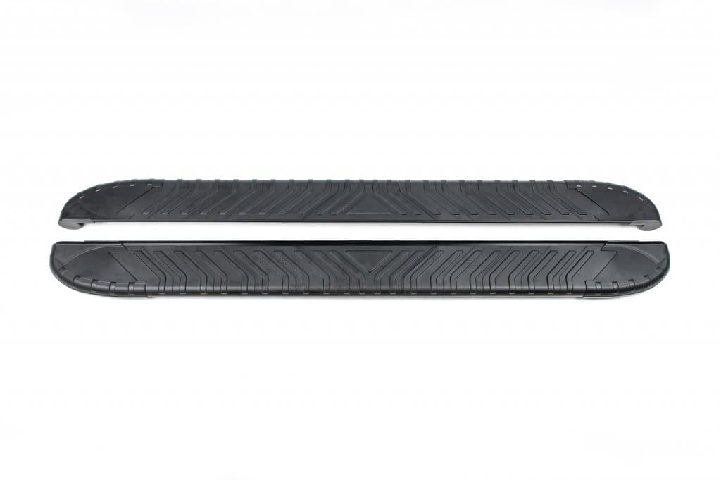 Бокові пороги Bosphore Black (2 шт., Алюміній) Довжина 193 см