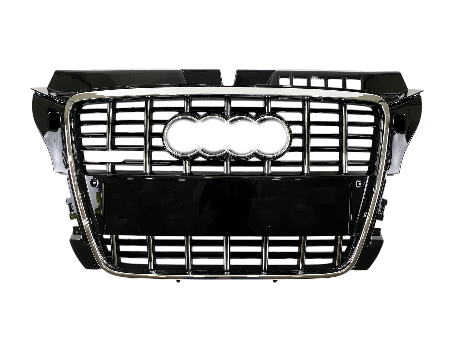 Решітка радіатора Chrome Black (в стилі S3) ПОШКОДЖЕНА на Audi A3 8P 2008-2012 року