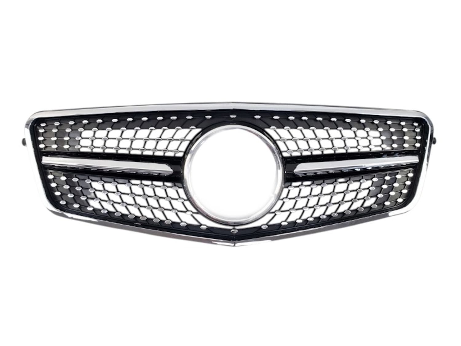 Решітка радіатора Diamond Black ПОШКОДЖЕНА на Mercedes-Benz E-Class W212 2009-2013 року