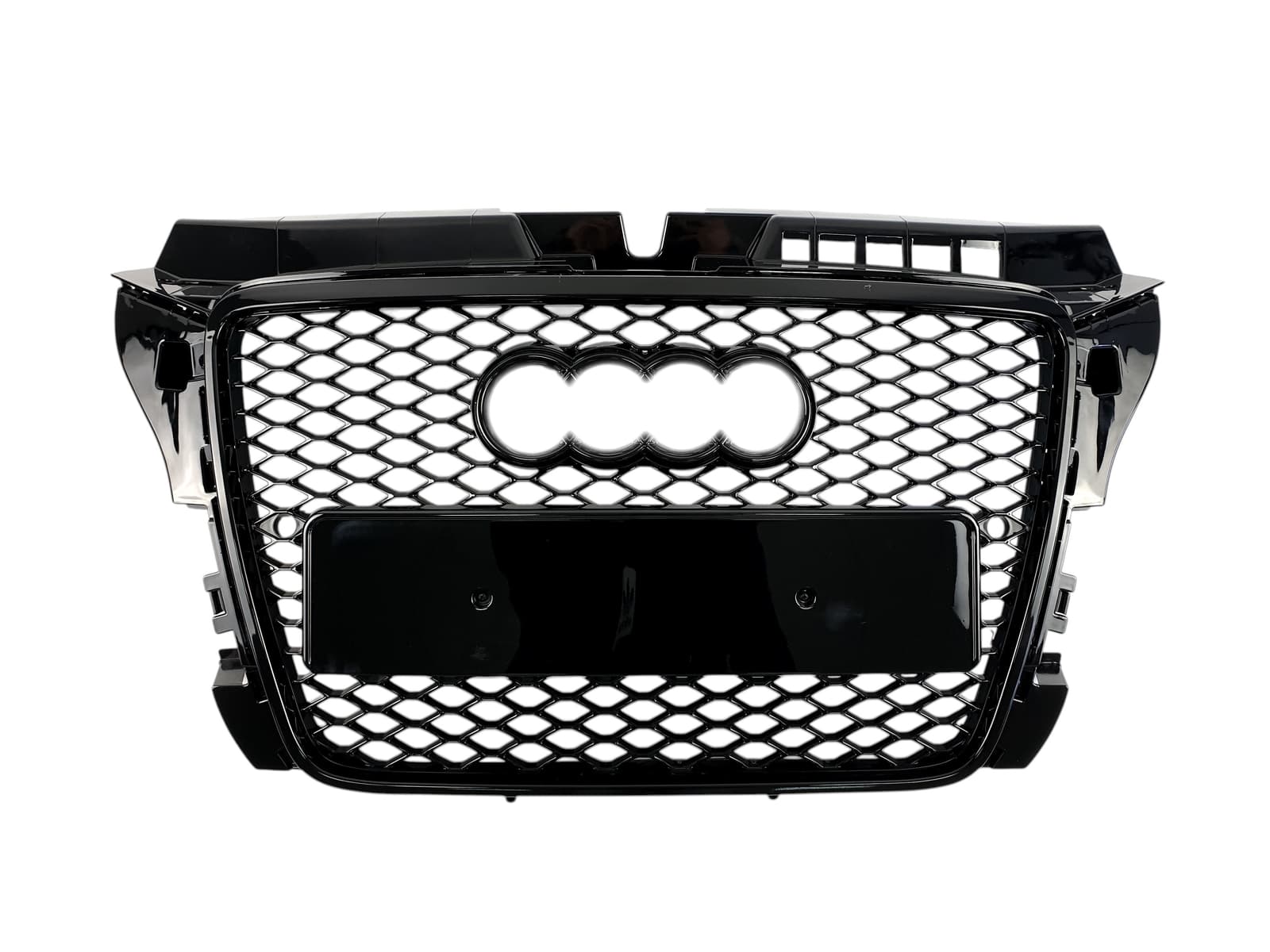 Решітка радіатора Full Black (в стилі RS3) ПОШКОДЖЕНА на Audi A3 8P 2008-2012 року