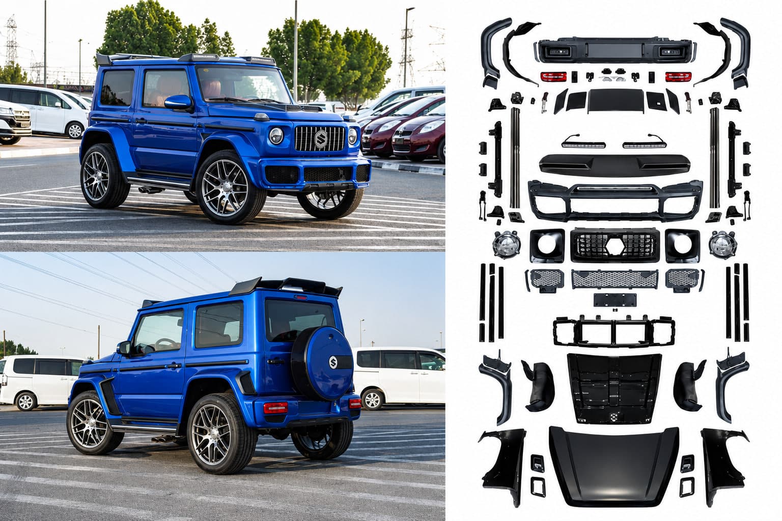 Комплект обвісів G-class-design BRB 5-дверний автомобіль