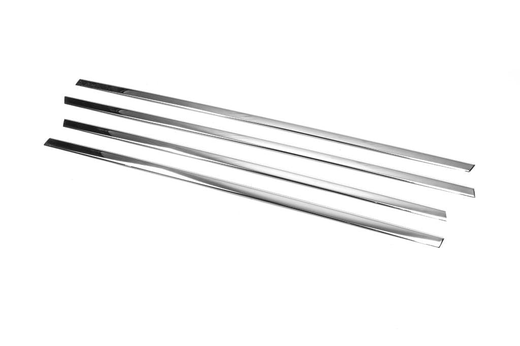 Нижні молдинги стекол хром (нерж) OmsaLine Sedan/HB (4 штуки) 3