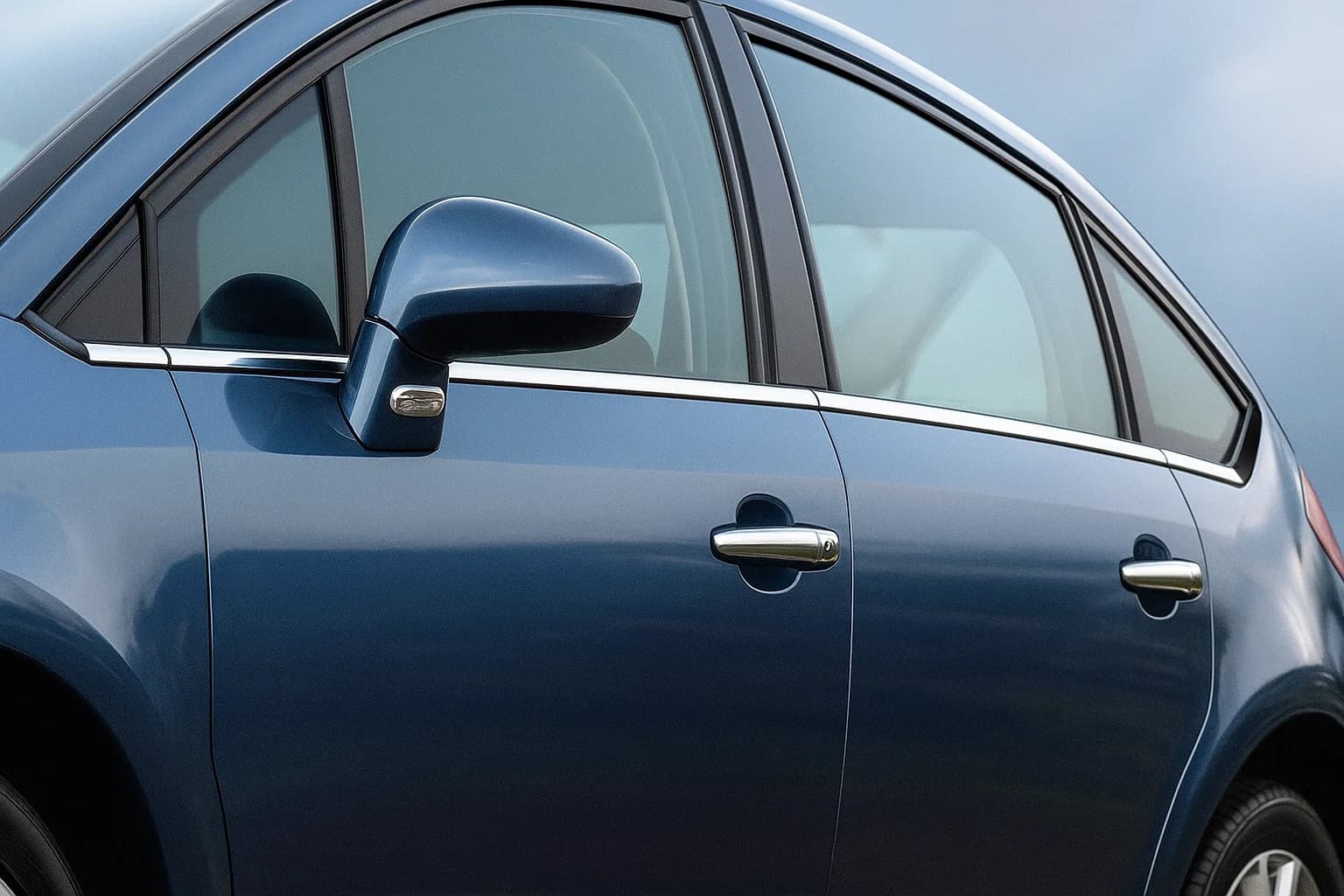 Зовнішня окантовка вікон (нерж.) Hatchback, OmsaLine - Італійська нержавійка