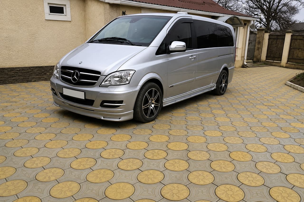 Накладка на бампер BRB V1 (під фарбування) 2004-2010 рік 3