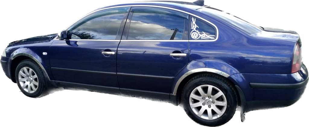 Накладки на арки (4 шт, нерж) Sedan, 1996-2000 3