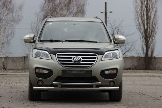 Передній захист ST014 (нерж) 60/42 мм