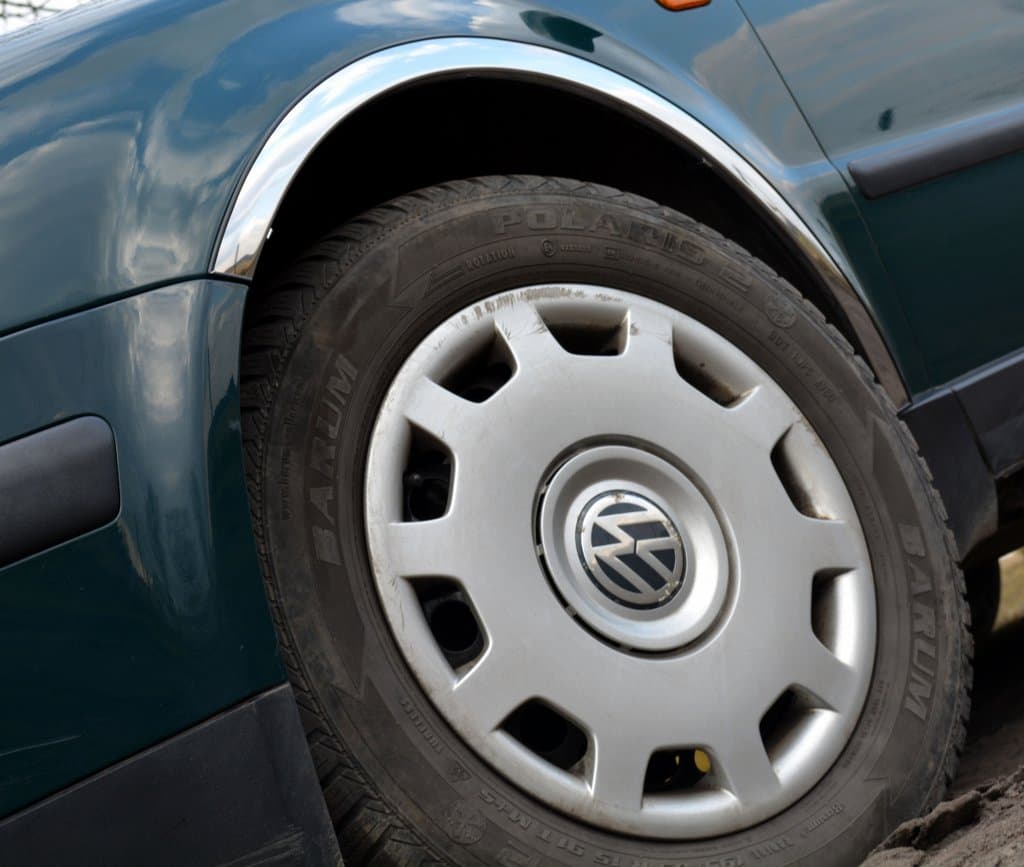 Накладки на арки (4 шт, нерж) Sedan, 1996-2000