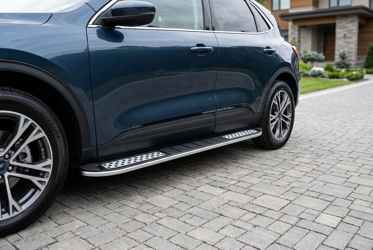 Бокові пороги Tayga V2 (2 шт., Алюміній)