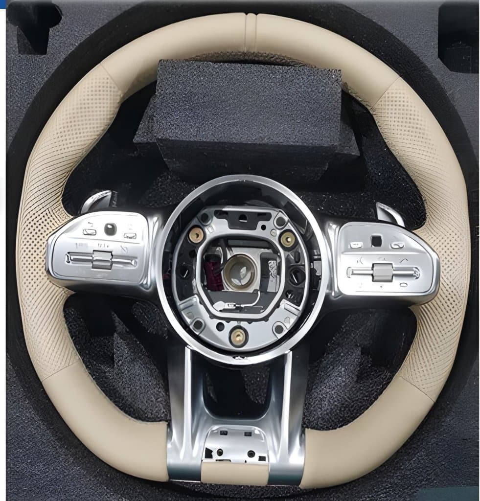 Кермо AMG 2018-Style (бежевий, 3pin)