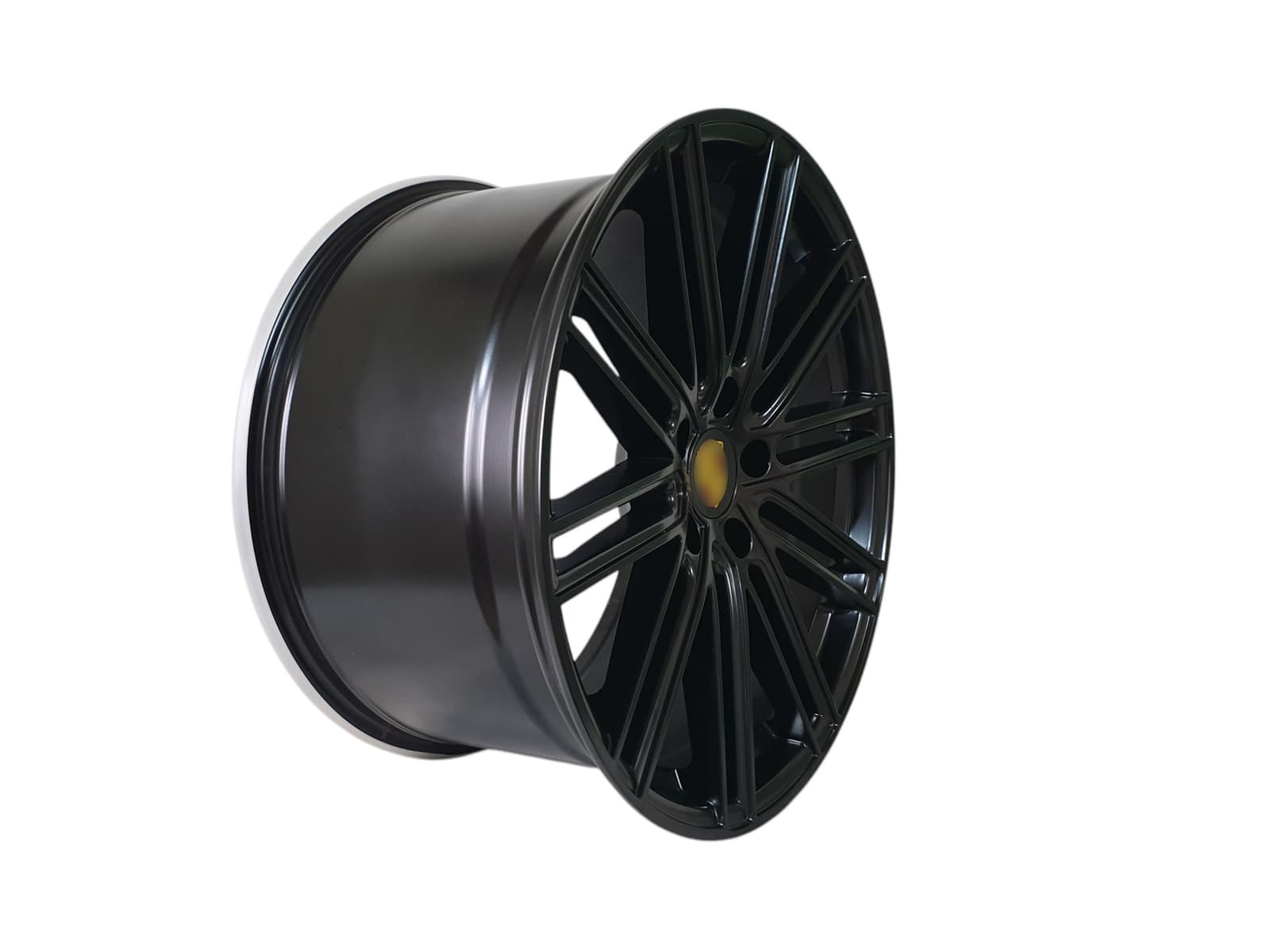 R21 Matt Black (одноширокі) Диски на Porsche Cayenne 958 2010-2014 року 2