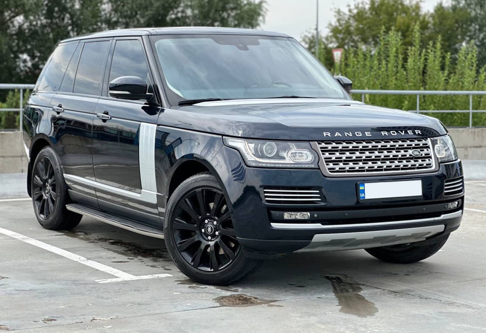 Аеро кіт (комплект дооснащення) (Silver) на Land Rover Range Rover Vogue L405 2013-2017 року 4
