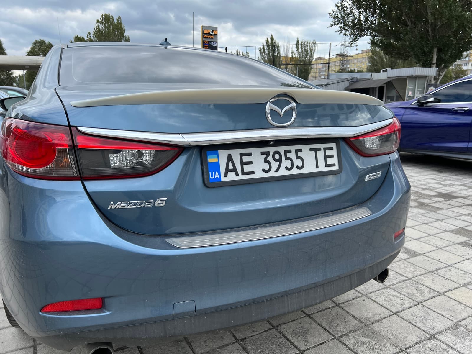Спойлер ліп на багажник Mazda 6 2013 - ABS пластик під фарбування 5