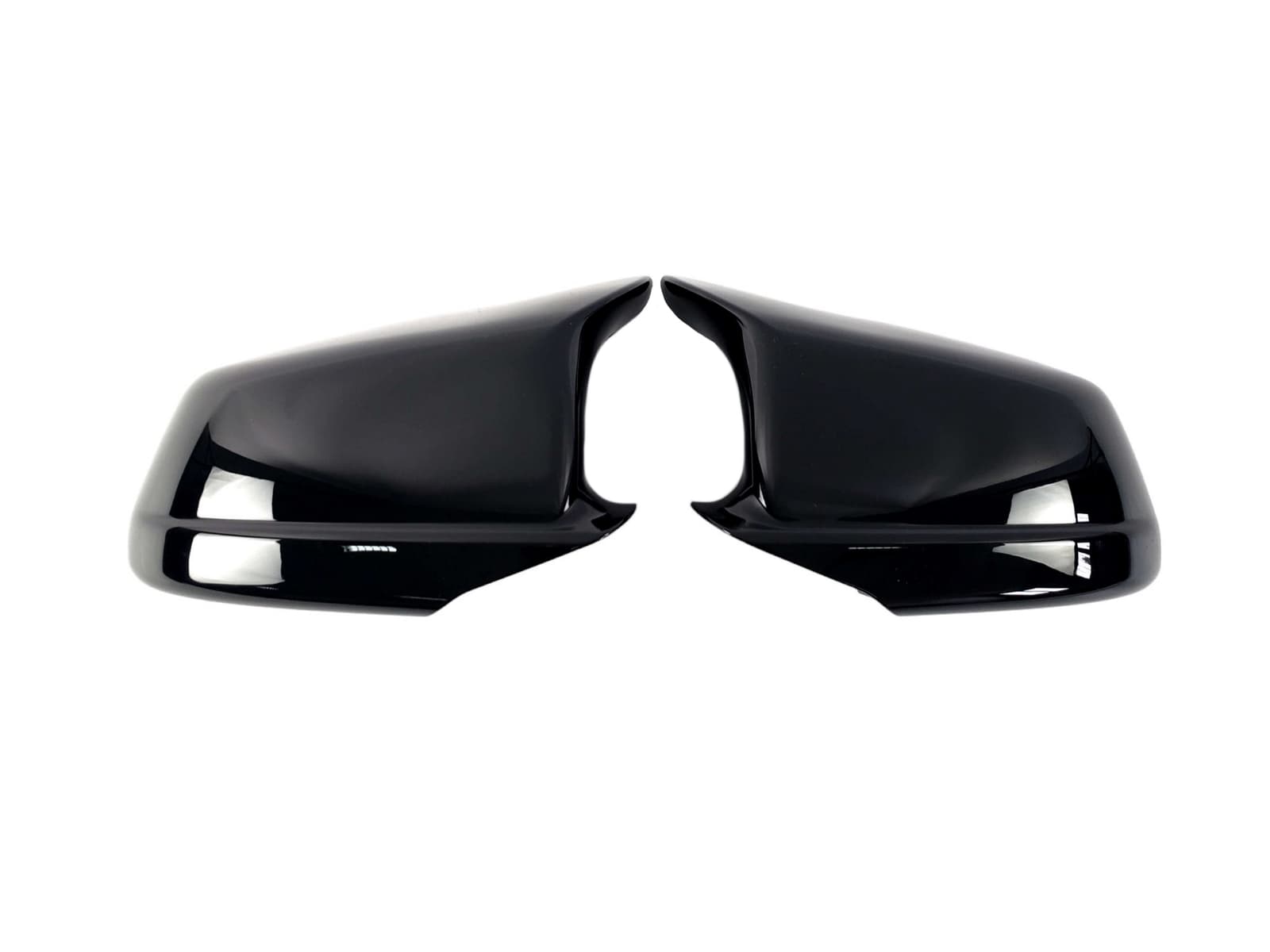Накладки на дзеркала Чорний глянець (M - Look) V2 (10-13) на BMW 5 Series F10 / F11 2010-2017 року