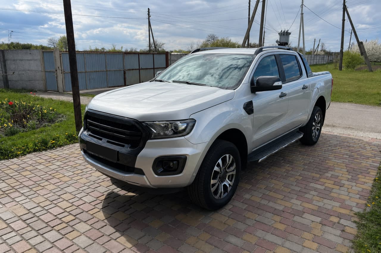Рейлінги сірі OEM (ABS-пластик установка на клей)