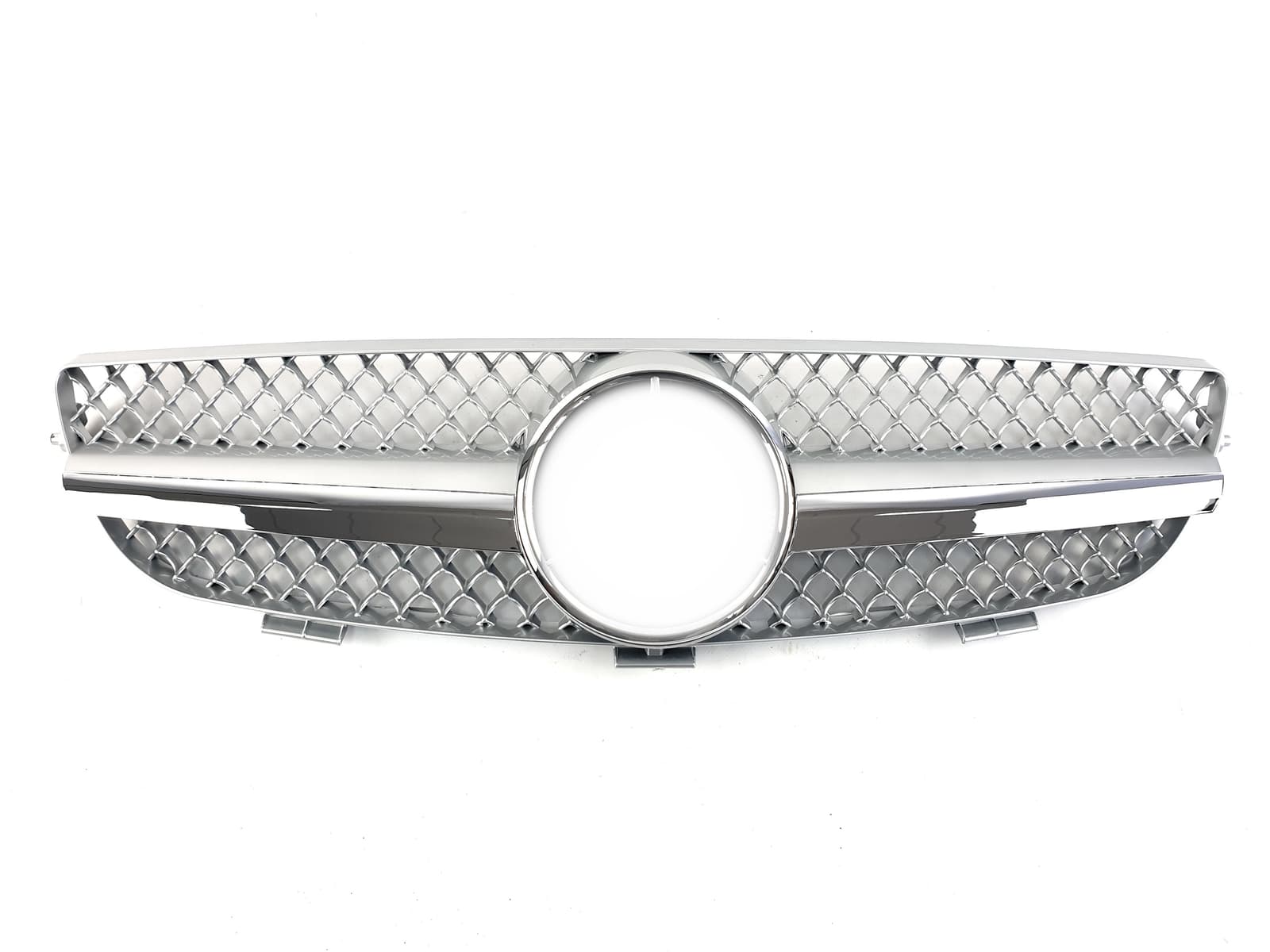 Решітка радіатора Silver SL на Mercedes-Benz CLK-Class W209 2003-2009 року