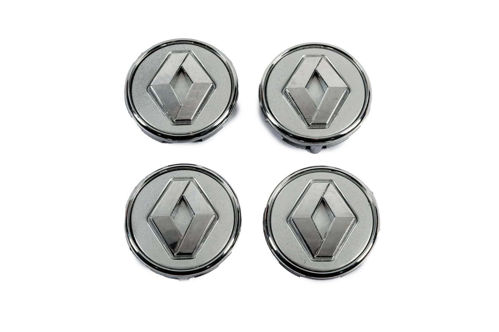 Ковпачки у диски сірі з кільцем 81568GR (57мм на 49мм, 4 шт)