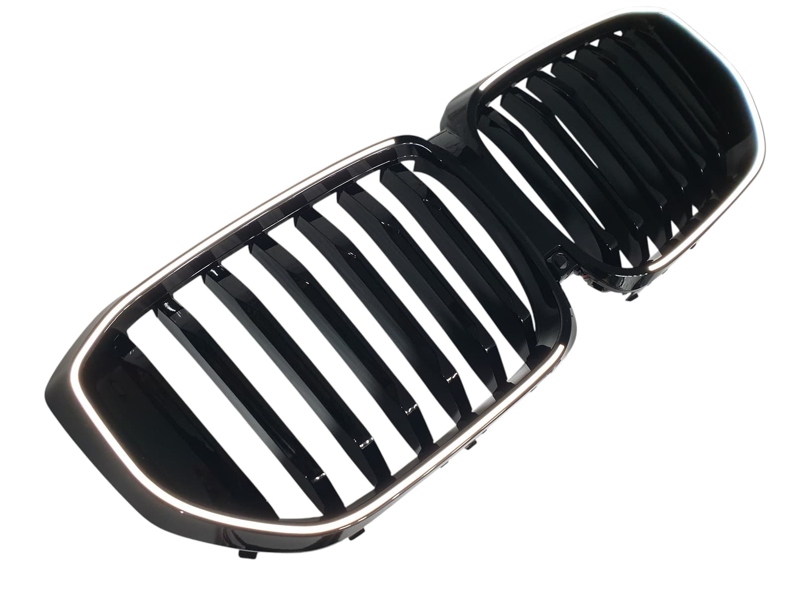 Ніздрі Чорний глянець LED (Iconic Glow) 1bar на BMW X5 G05 2018-2022 року 2