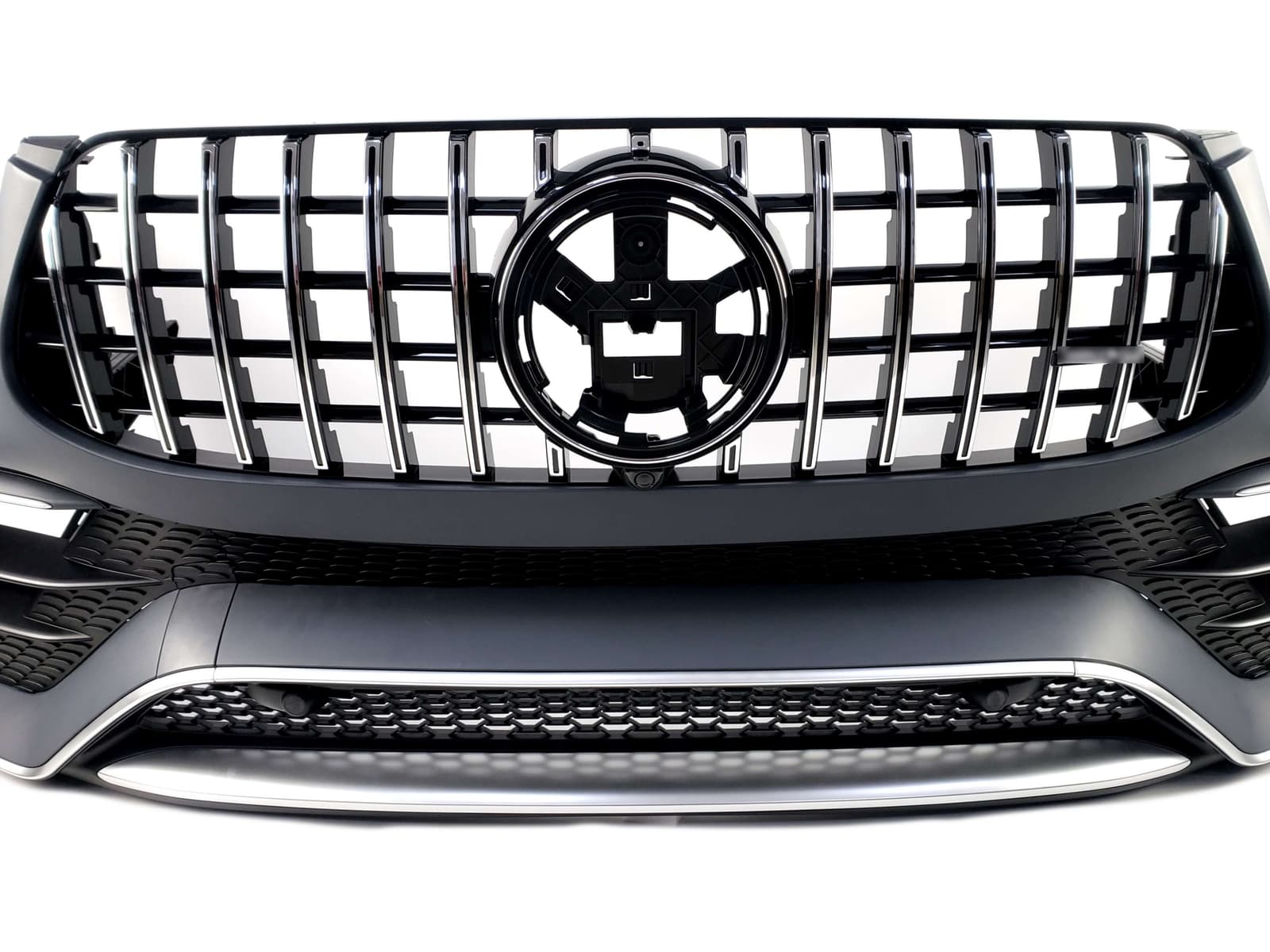 Передній бампер (стиль GLE63 AMG) на Mercedes-Benz GLE-Class W167 2018-2023 року 3