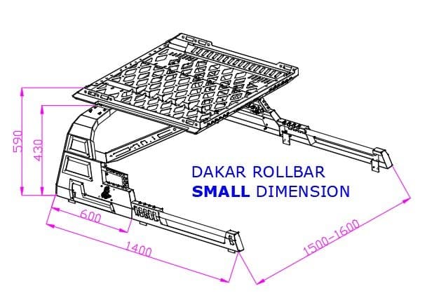 Роллбар Dakar 5