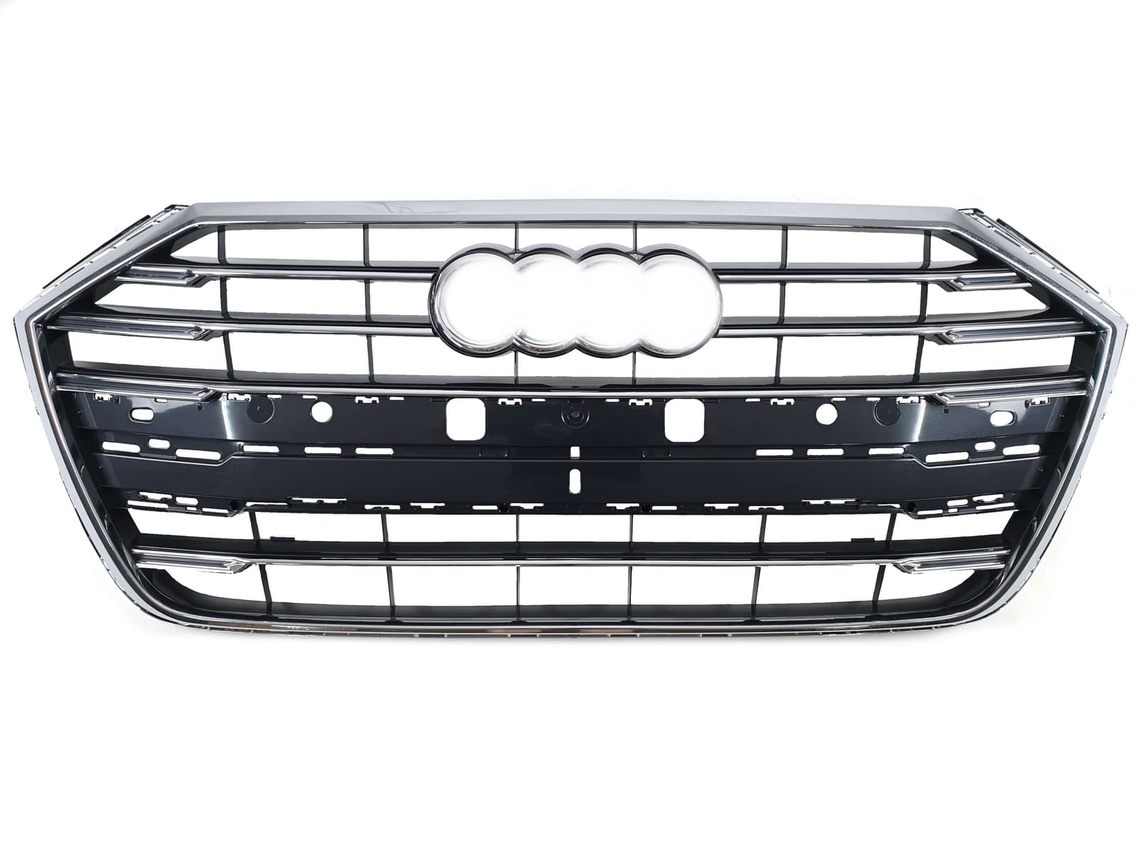 Решітка радіатора Chrome Black A8 D5 2017-2021 года на Audi A8 D5 2017-2021 року