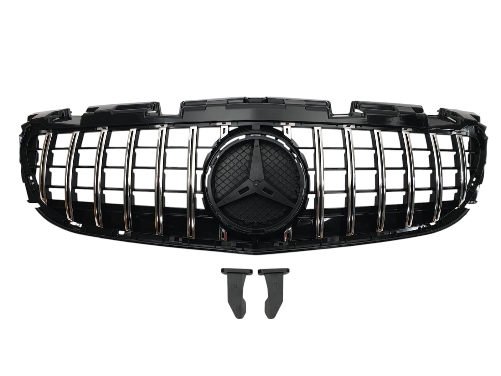 Решітка радіатора (GT Chrome Black) на Mercedes-Benz SLC-Class R172 2016-2020 року