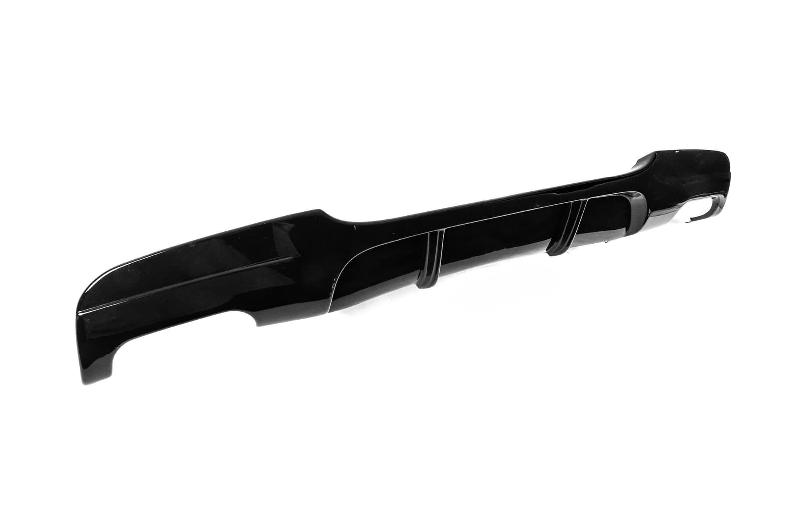 Задній дифузор V-3 (для E90 M-Sport, чорний глянець) 2
