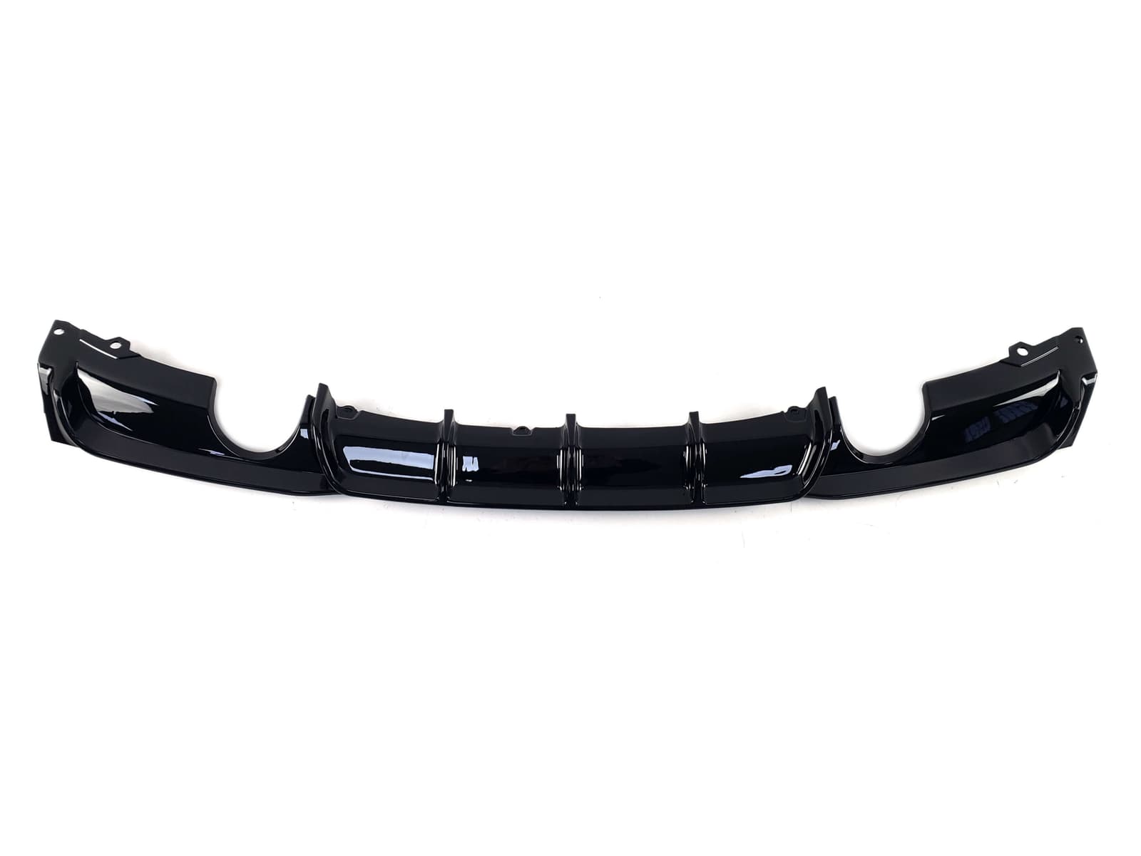 Дифузор (заднього бампера) Чорний глянець (M-Performance) 0---0 на BMW 3 Series F30 / F31 2011-2018 року