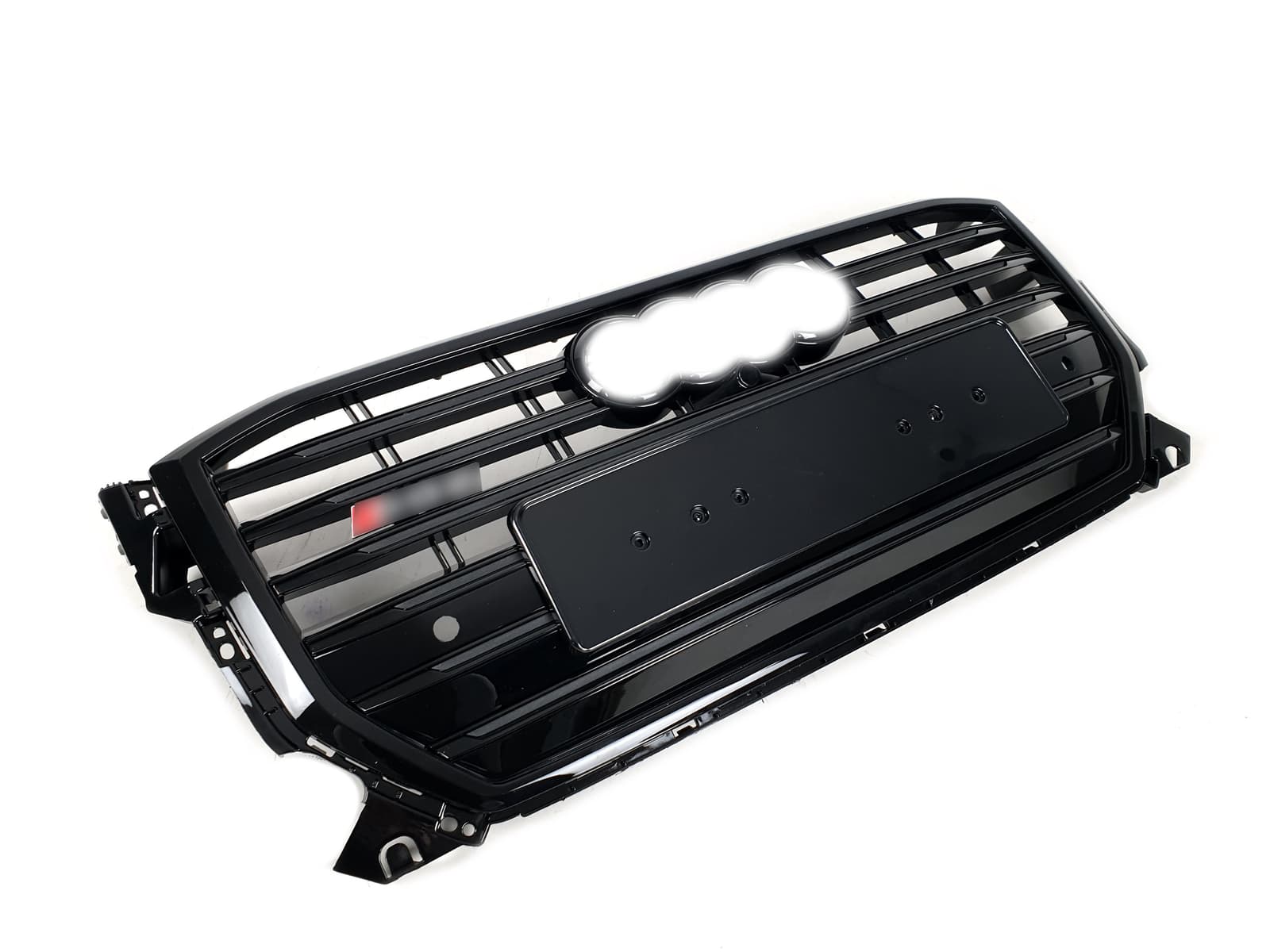 Решітка радіатора Full Black (в стилі SQ2) на Audi Q2 GA 2016-2020 року 2
