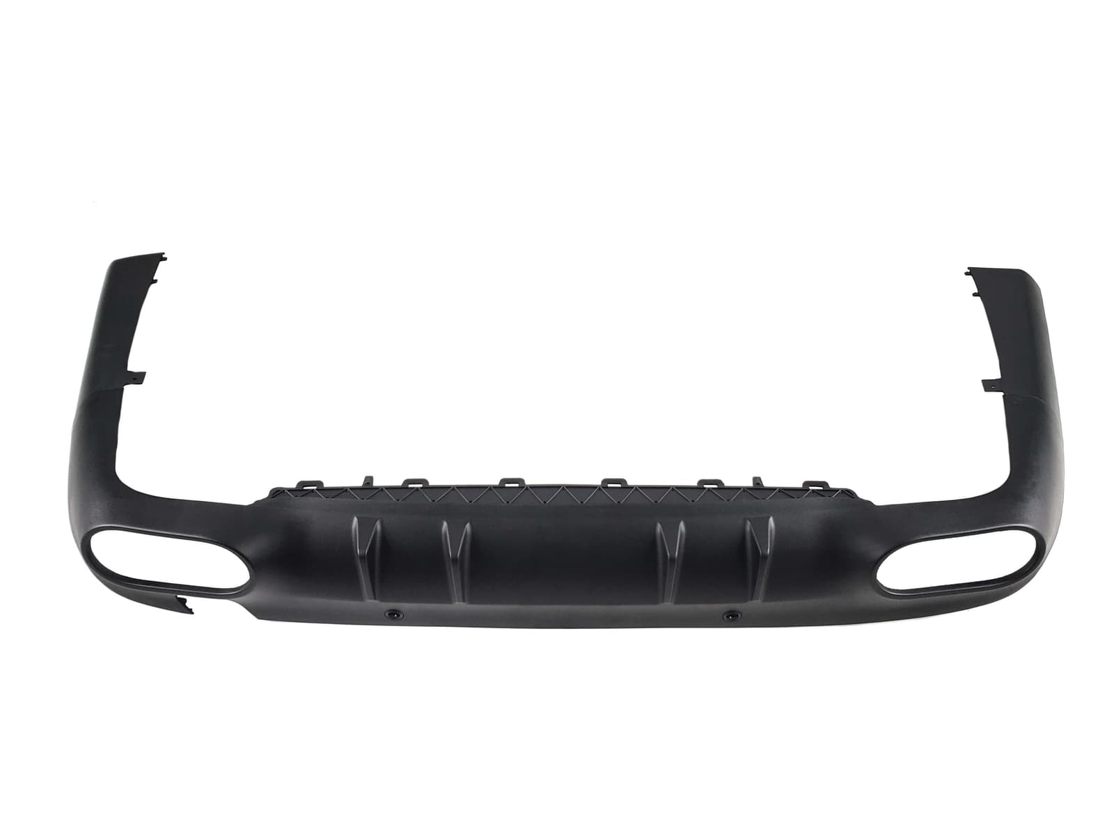 Дифузор (заднього бампера) Full Black / Chrome Pipe (стиль CLS53 AMG) на Mercedes-Benz CLS-Class C257 2018-2022 року 3