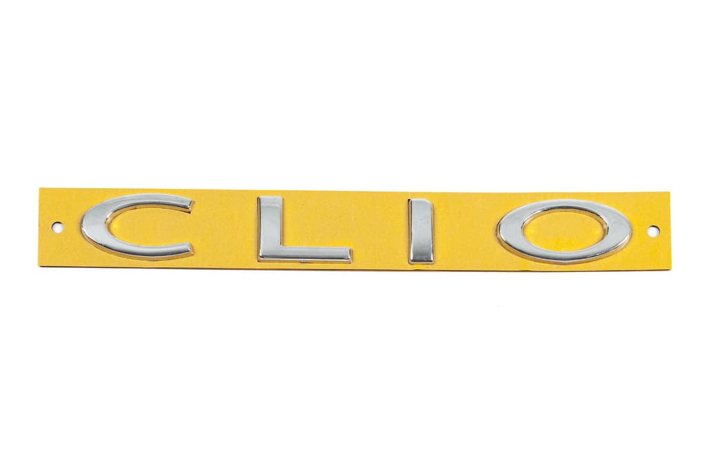 Напис Clio 7701208978 (190мм на 25мм)