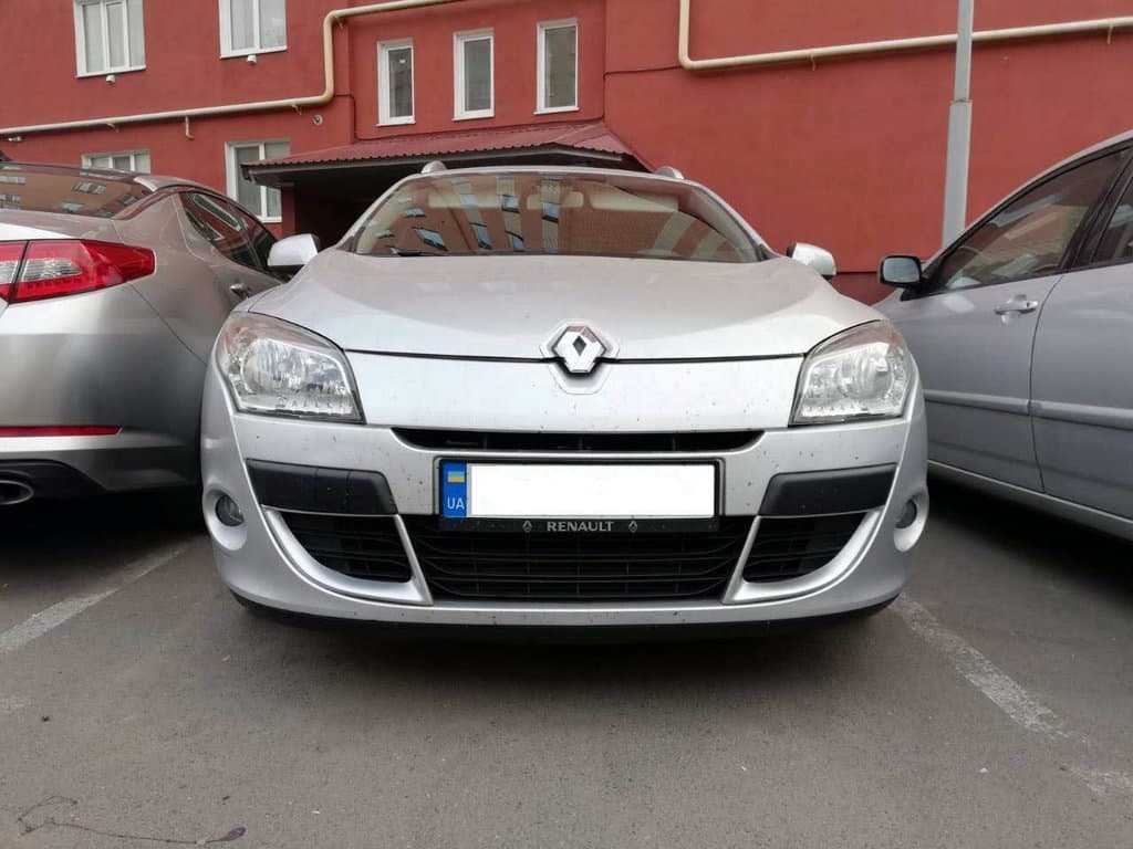 Накладки в бампер (2008-2012, 2 шт, під фарбування) 4