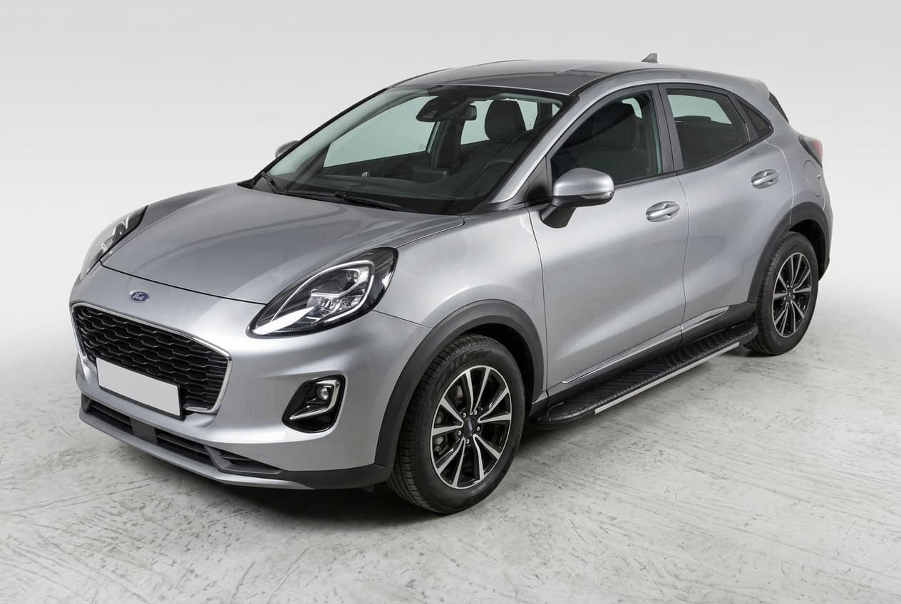 Бокові пороги Bosphore Grey (2 шт., Алюміній)