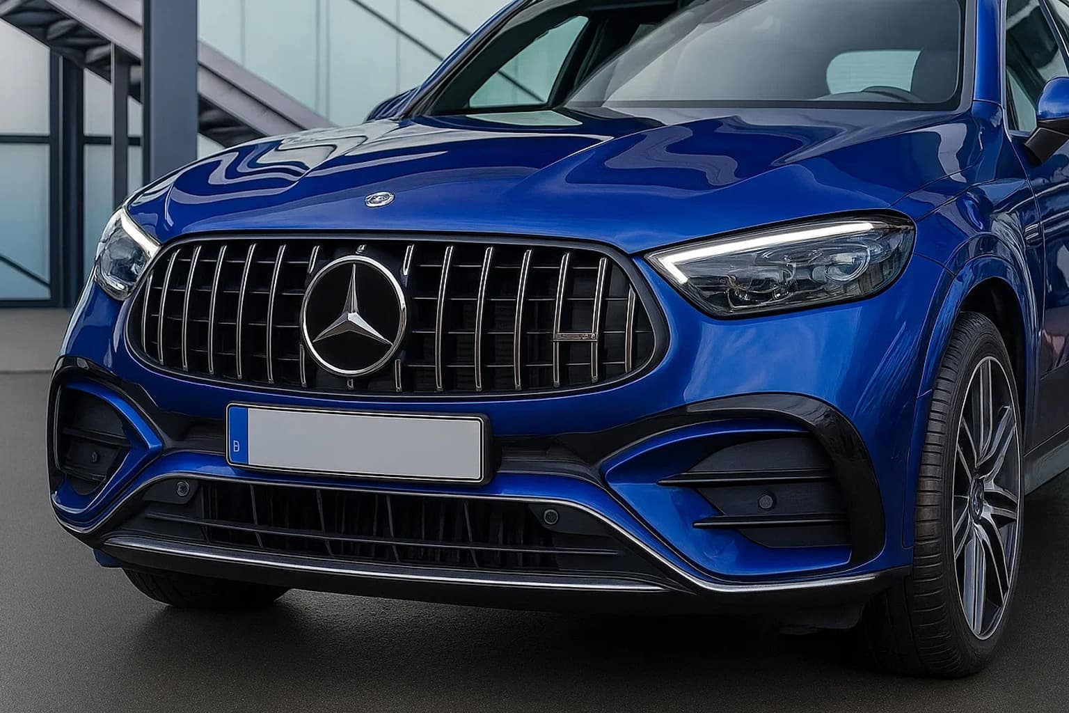 Передня решітка GT Panamericana (для AMG Line)