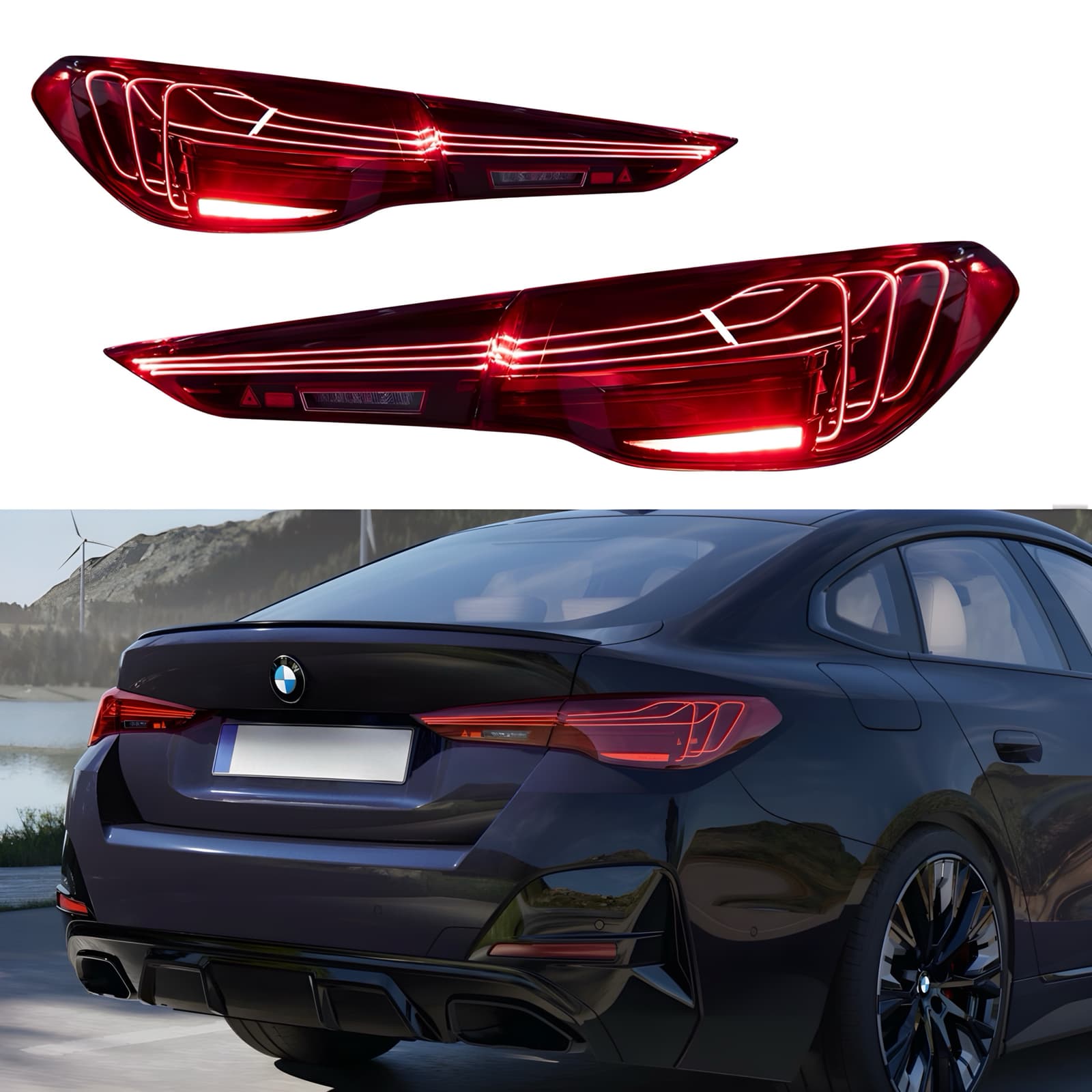 Задні ліхтарі 4 Series G22 G23 G26 G82 G83 2020-2025