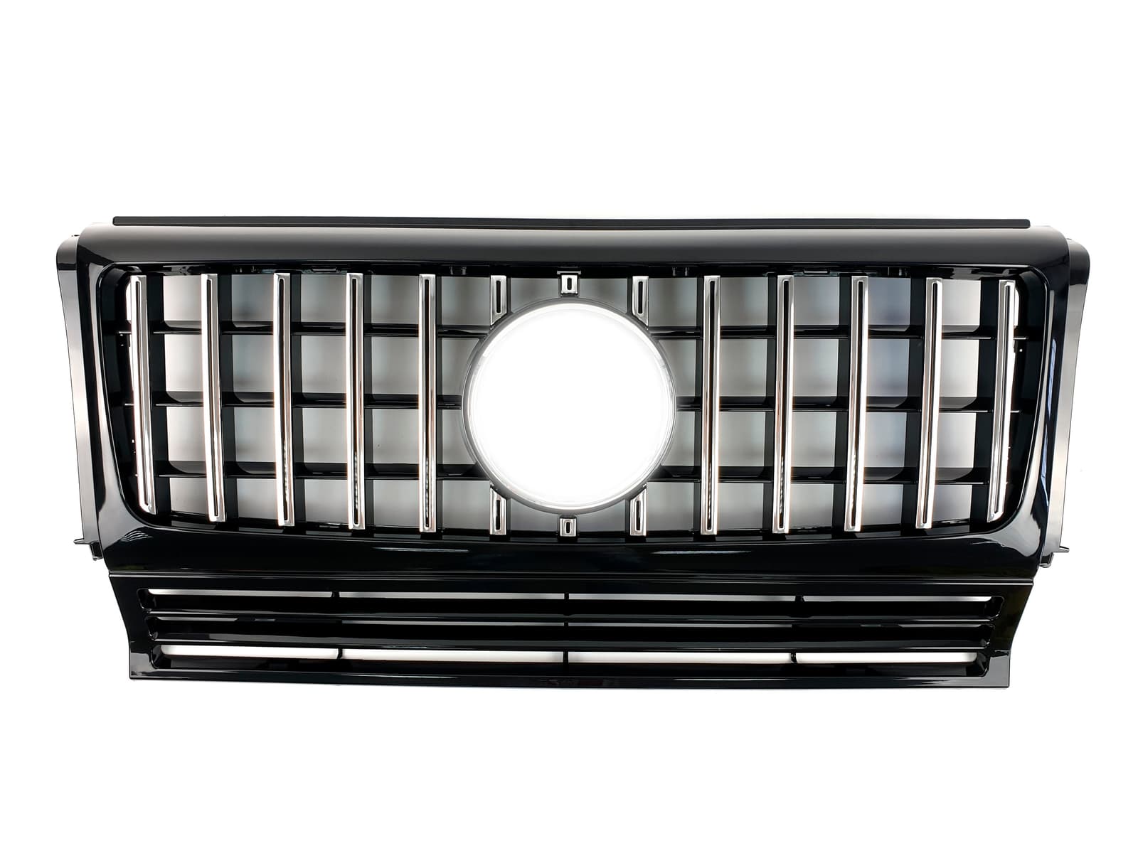 Решітка радіатора Chrome Black GT на Mercedes-Benz G-Class W463 1990-2018 року
