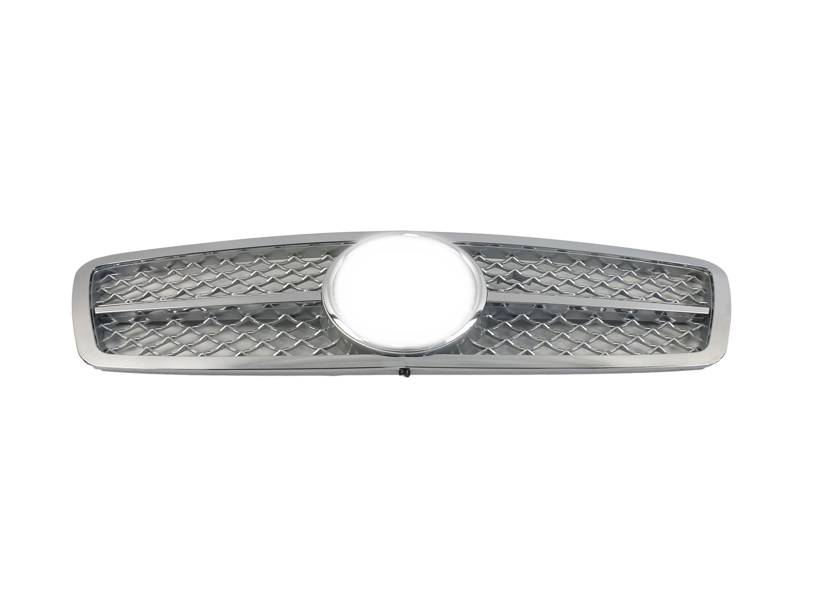 Решітка радіатора Silver SL на Mercedes-Benz C-Class W203 2000-2007 року 2
