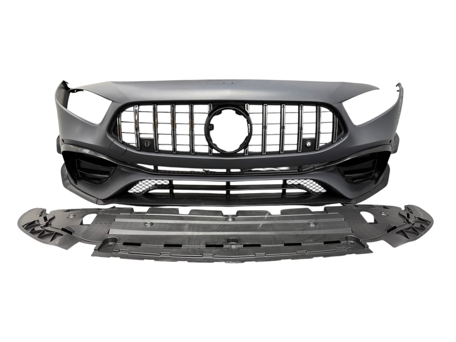 Передній бампер (стиль AMG45) на Mercedes-Benz A-Class W177 2018-2022 року