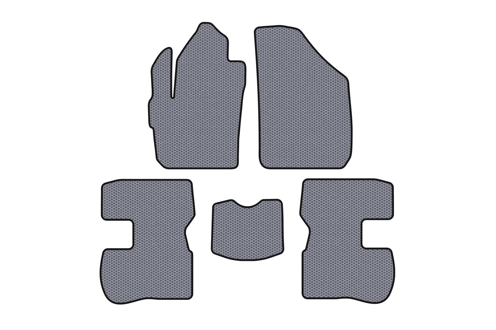 Гумові килимки Carsuit (Сірий)