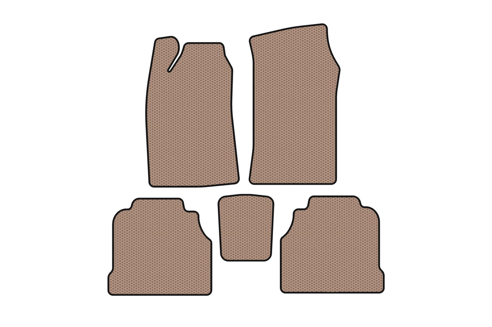 Гумові килимки Carsuit (Бежевий)