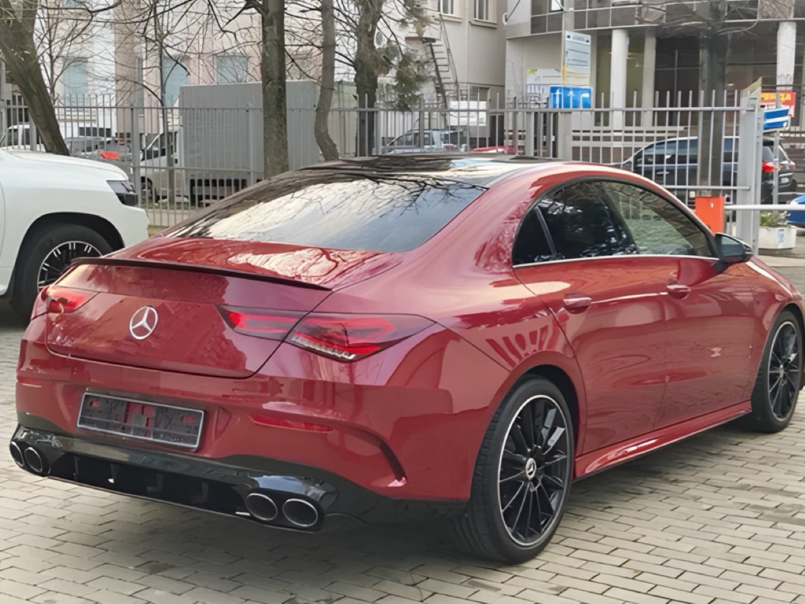 Бампер задній у зборі CLA45 AMG для Mercedes-Benz CLA class C118 2019-2023