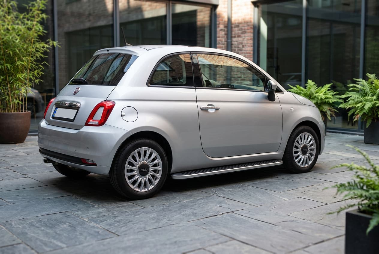 Бокові пороги Tayga Grey (2 шт., алюміній)