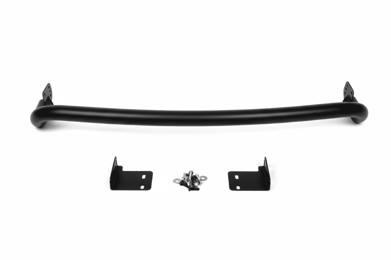 Задня дуга AK002 Black (нерж.)