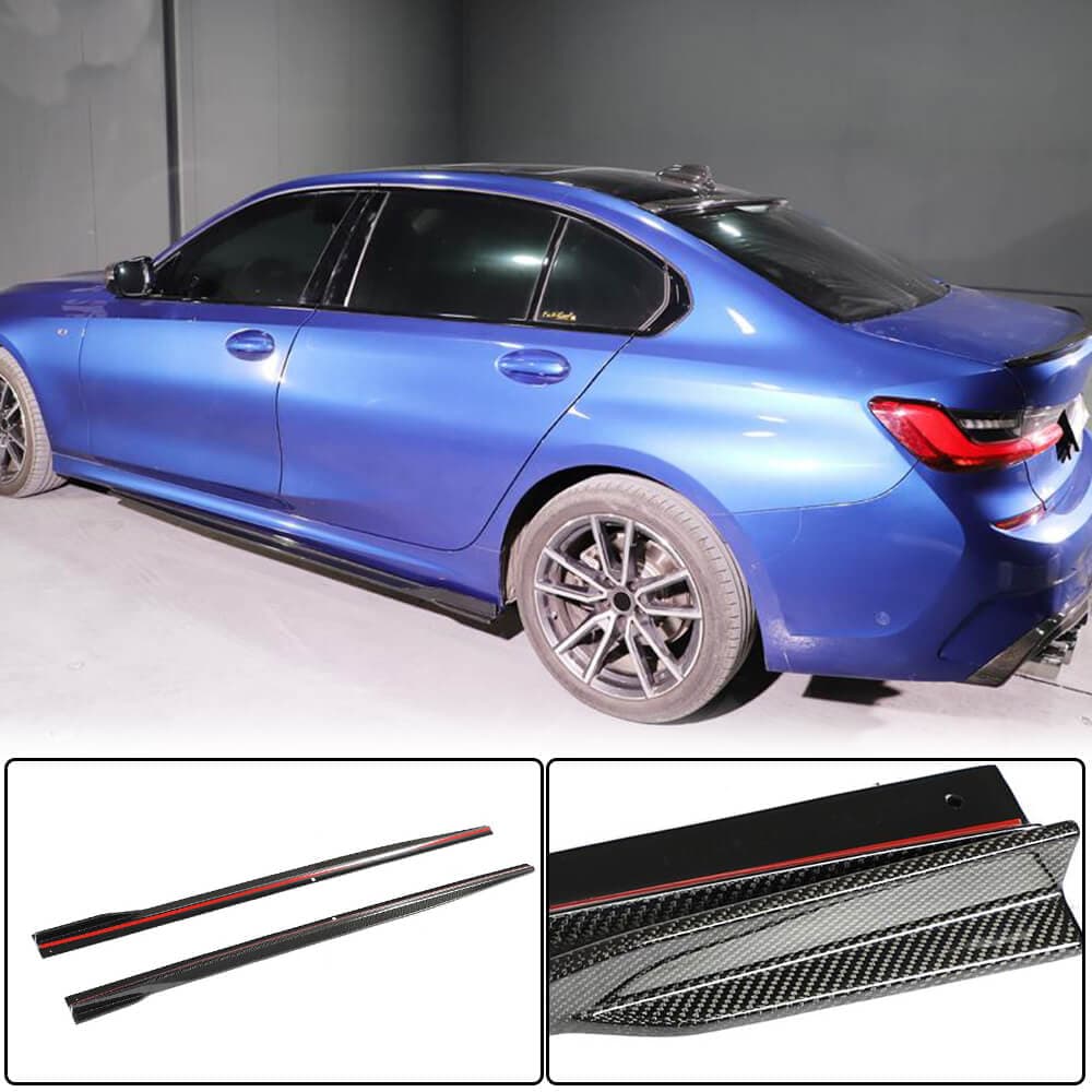 Накладки на пороги V2 (для G20 M-Sport, Карбон)