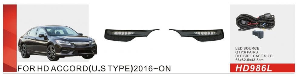 Протитуманки US-type (2017-2020, LED)