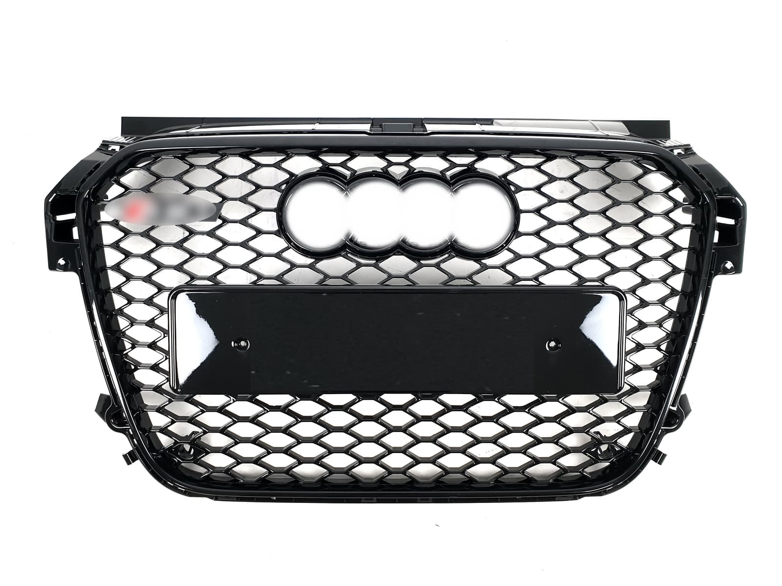 Решітка радіатора Full Black (в стилі RS1) на Audi A1 8X 2010-2014 року